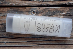 Lip balm cream soda flavored - wandering pines cottage