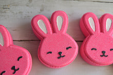Load image into Gallery viewer, pink bunny bath bombs - wandering pines cottage
