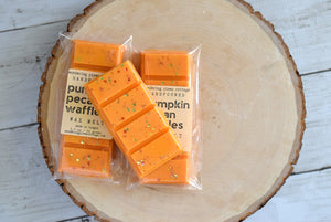 Pumpkin pecan waffle wax melt - wandering pines cottage