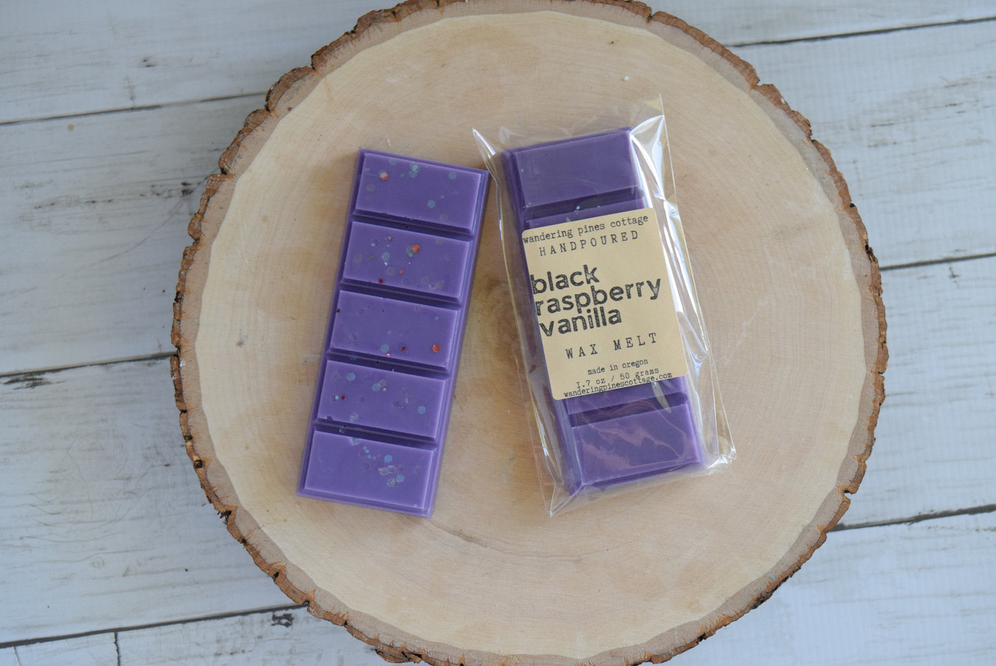 wax melts black raspberry vanilla - wandering pines cottage