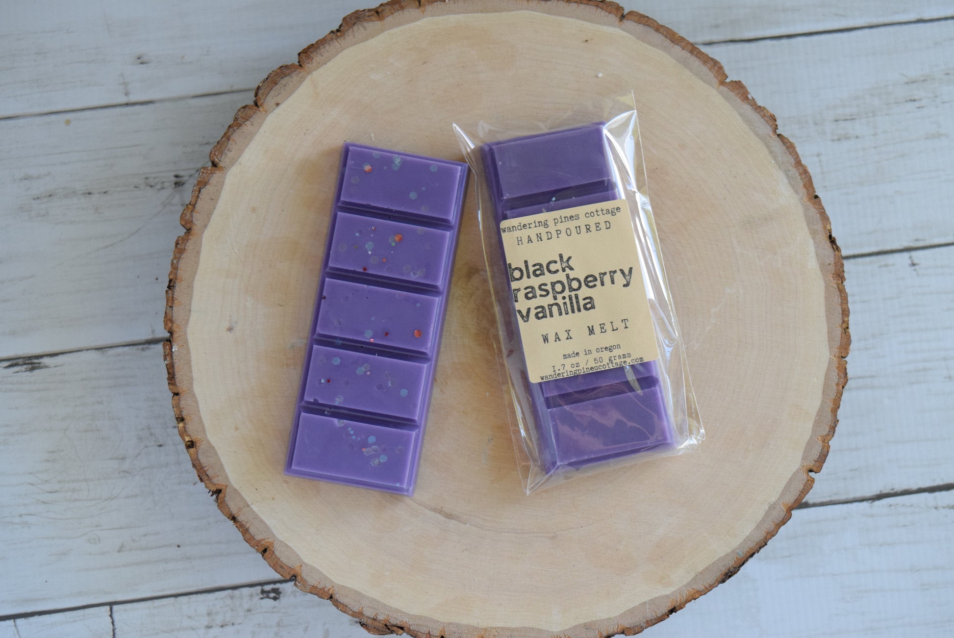 wax melts black raspberry vanilla - wandering pines cottage
