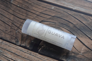 Guava flavored lip balm - wandering pines cottage