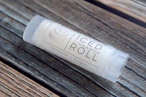 Natural lip balm Iced cinnamon Roll - Wandering Pines Cottage
