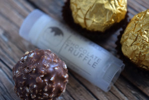 Natural Lip Balm chocolate truffle flavored
