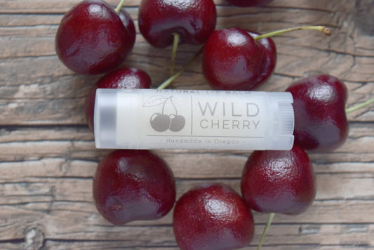 Wild Cherry Vegan Lip balm - Wandering Pines Cottage