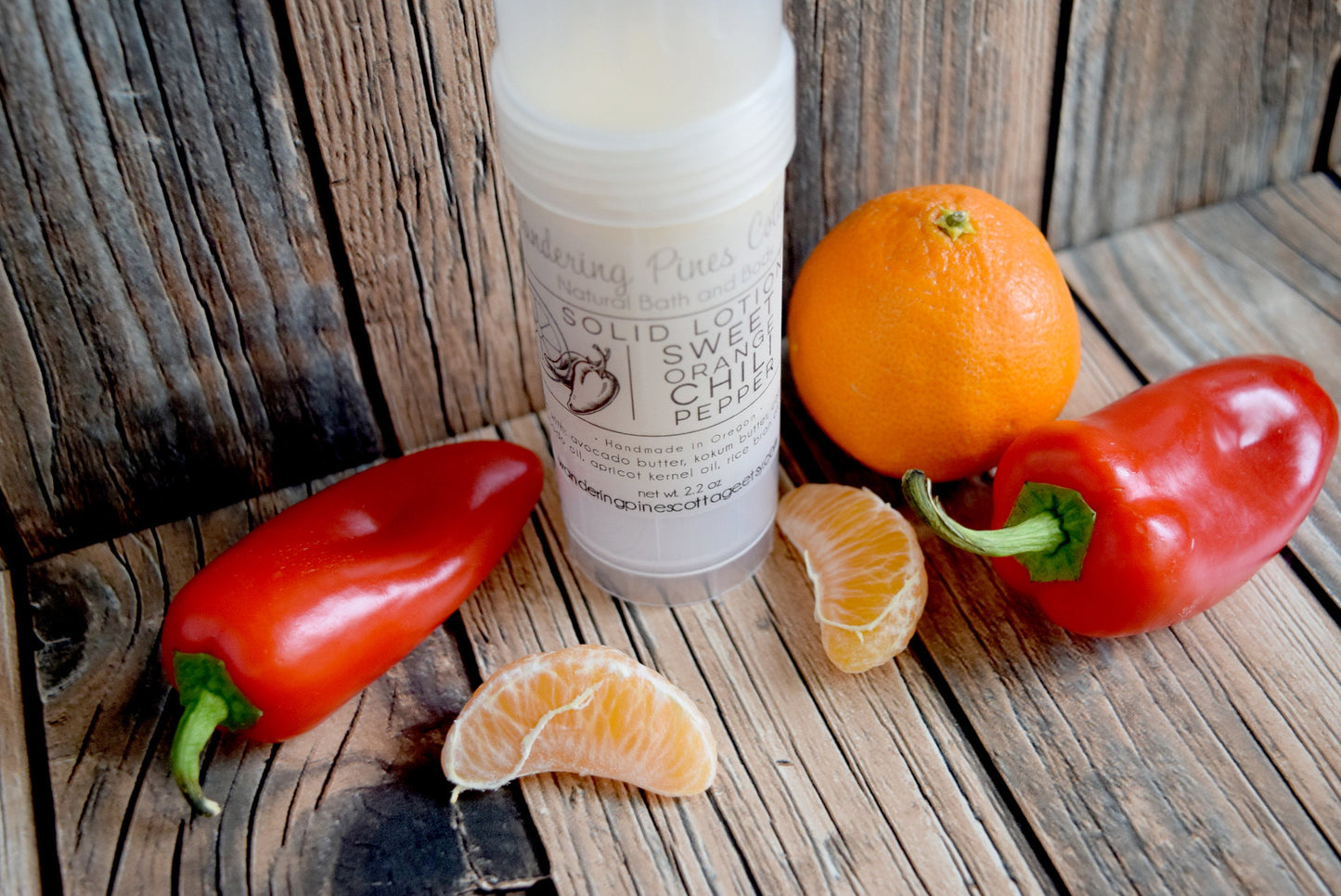 Sweet Orange Chili Pepper Solid Lotion