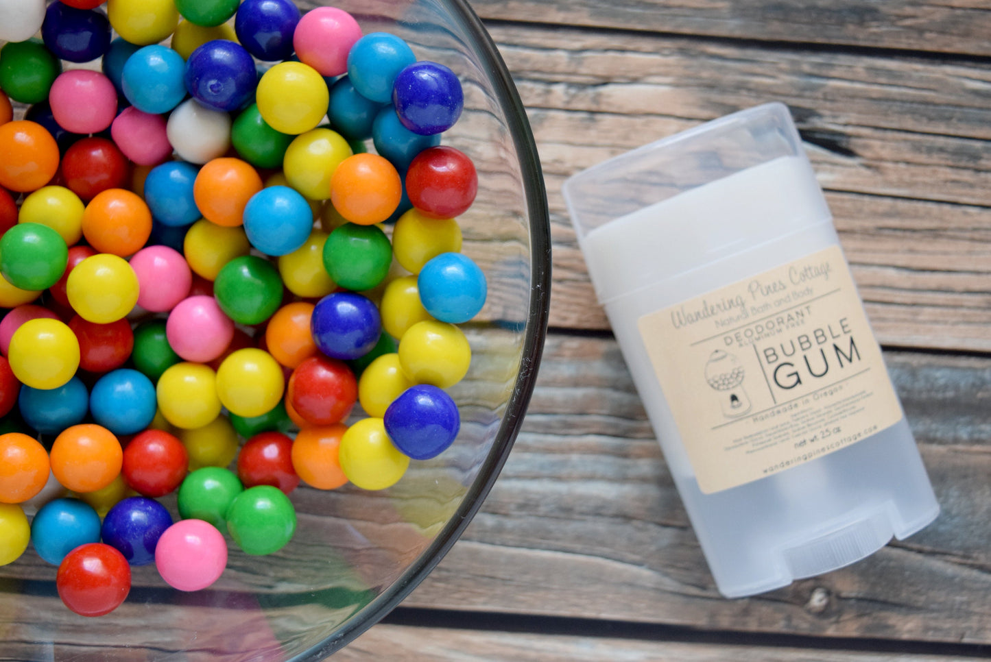 Deodorant for teen scented in Bubblegum