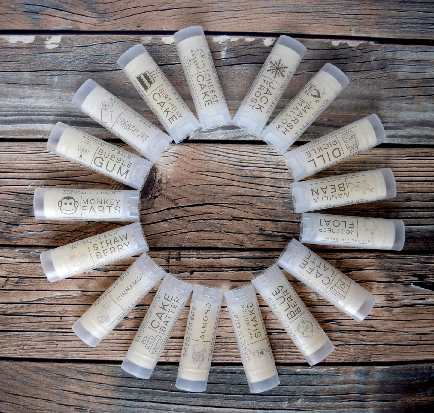 Lip Balm Variety Pack of 15