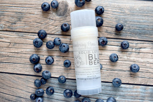 Blueberry Solid Lotion Bar