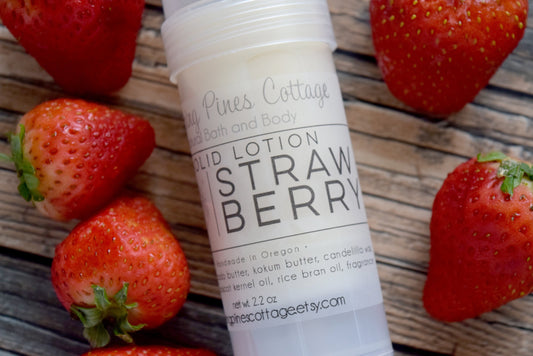 Strawberry Lotion Bar