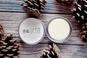 Cabin in the Wood Solid Lotion Tin