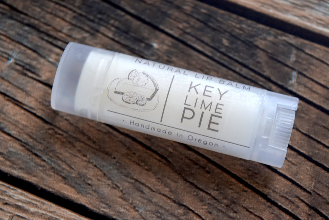 Key Lime Pie Natural Lip Balm - Wandering Pines Cottage
