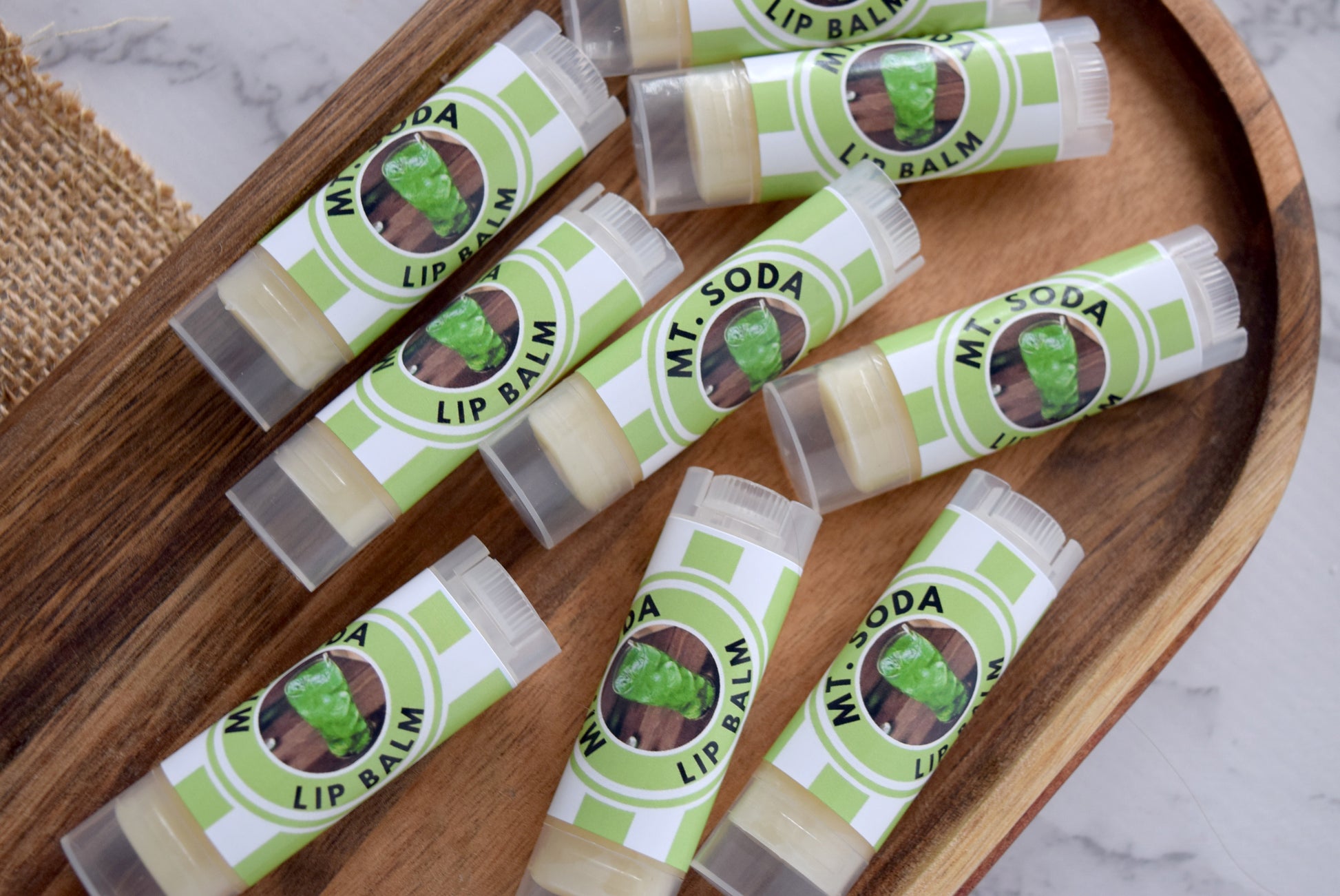 Mountain soda lip balm - wandering pines cottage