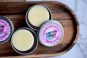 Cotton Candy Solid Lotion Tin