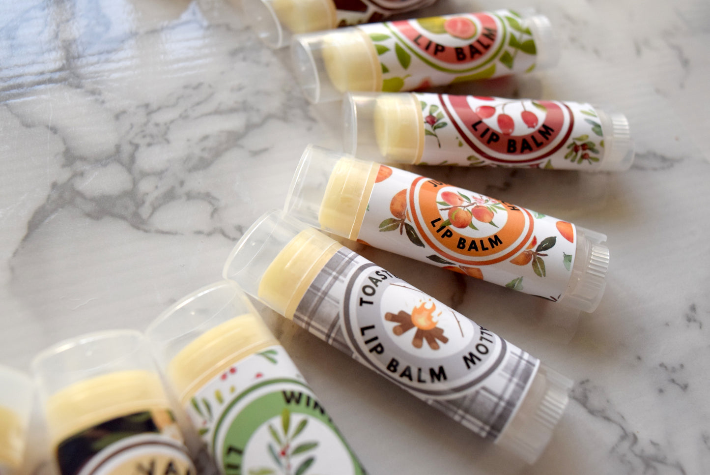 Lip Balm Bundle Choose Five Flavors