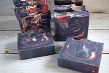 Load image into Gallery viewer, sugar plum fairy cold process soap - wandering pines cottage