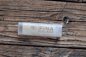 Natural lip balm pina colada - wandering pines cottage