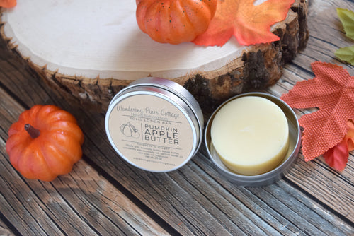 Pumpkin Apple Butter Solid Lotion - wandering pines cottage