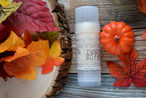 Pumpkin Apple Butter fall lotion - wandering pines cottage