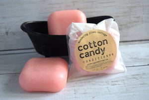 cotton candy hair conditioner bar - wandering pines cottage