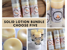 Load image into Gallery viewer, Solid Lotion Bar Bundle of 5