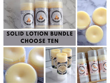 Load image into Gallery viewer, Solid Lotion Bar Bundle of 10