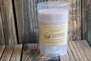 Fall scented deodorant - wandering pines cottage