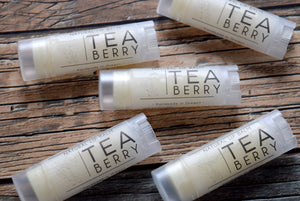 Vegan lip balm teaberry flavored - wandering pines cottage